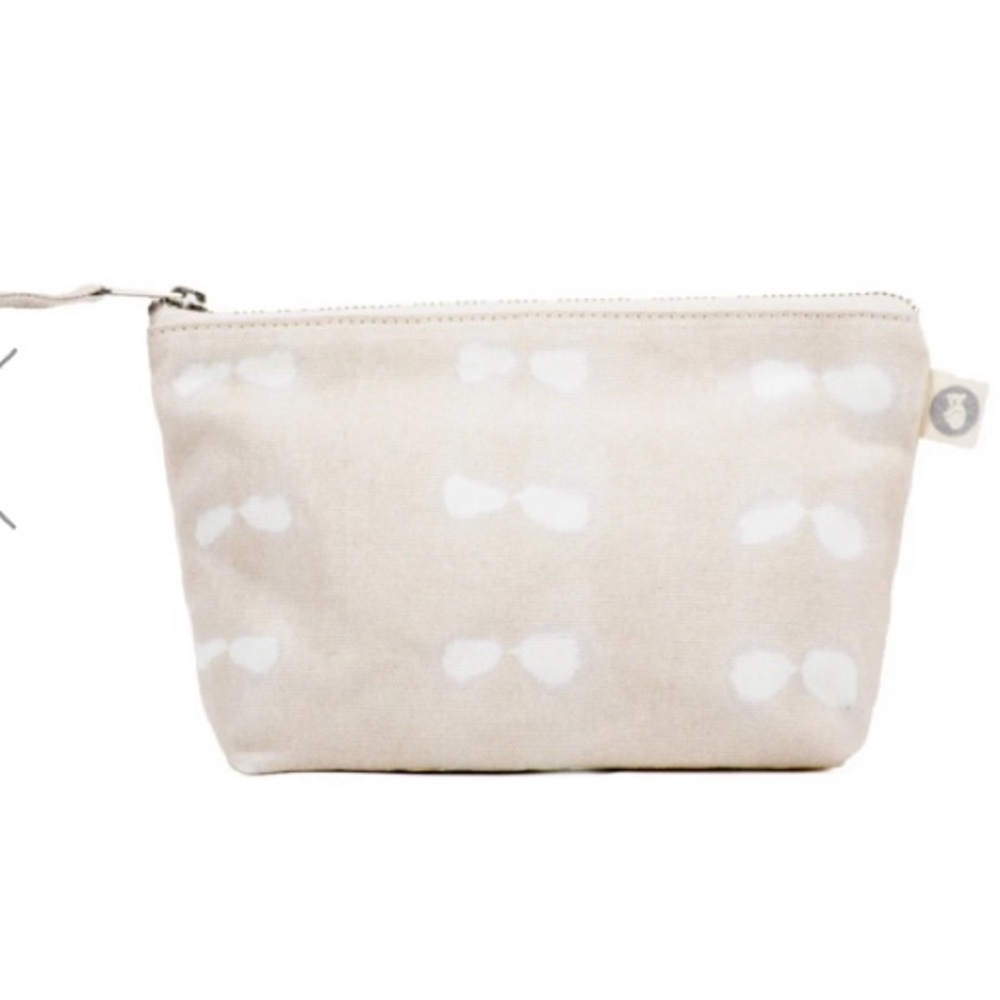 Quilted Koala makeup bag - Stone Shibori